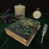 Owl Leather Journal - 5x7 inches - 200 pages