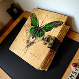 Leather Luna Moth Journal - 5x7 inches - 200 pages