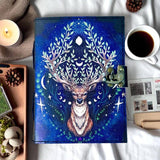 Deer Leather Journal -  5x7 inches 200 pages